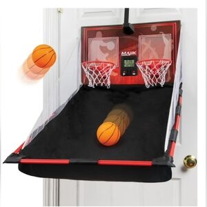 Majik Over The Door Double Shot Basketball with Arcade Scoring & Sound brand new